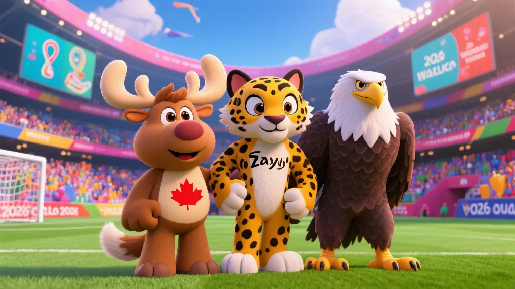 揭秘2026世界杯吉祥物：Maple、Zayu与Clutch背后的文化密码与狂欢寓意